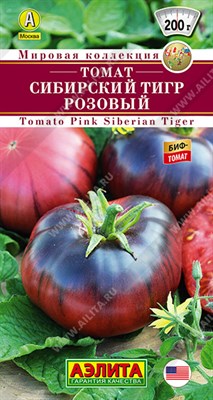 Томат Сибирский тигр розовый (АЭЛИТА) 0,2 гр. 1110910 - фото 5757